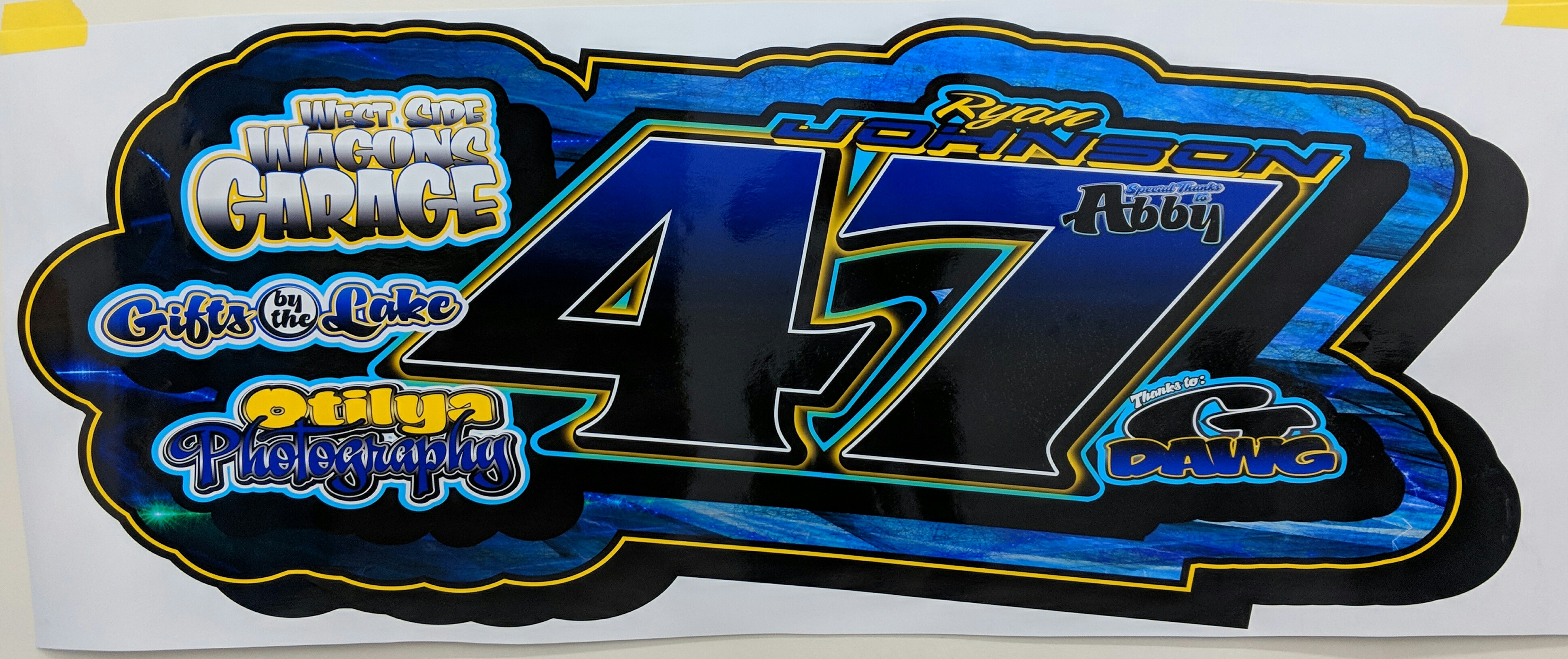Derby Car Door Wraps